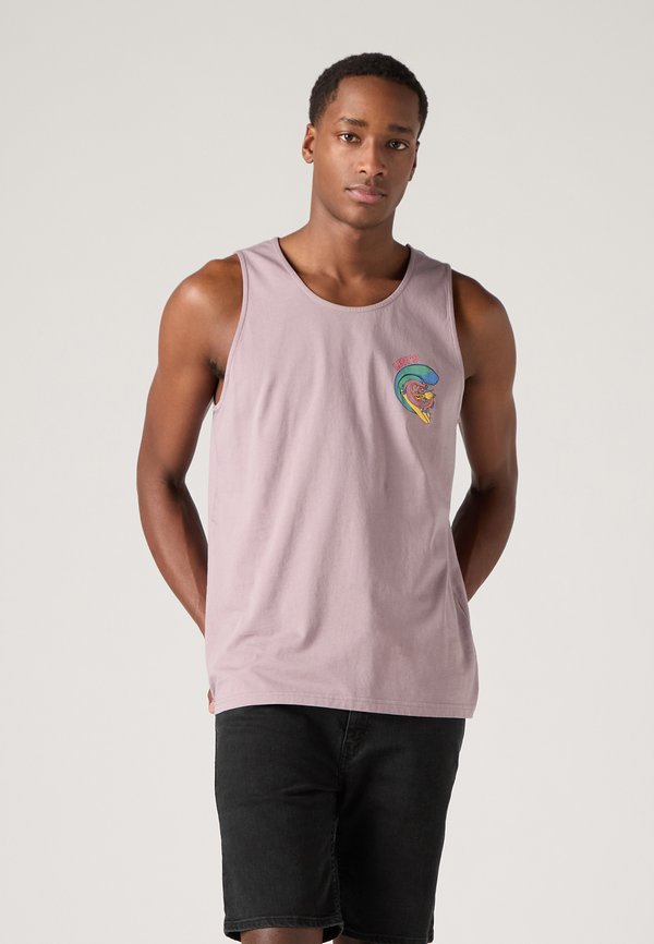 Levi's® RELAXED GRAPHIC TANK - Top - surf purple dove