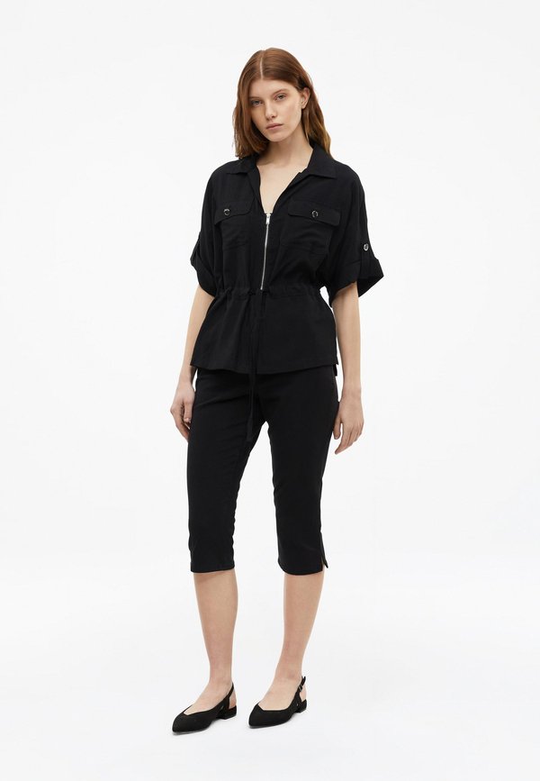 s.Oliver Denim shorts - schwarz