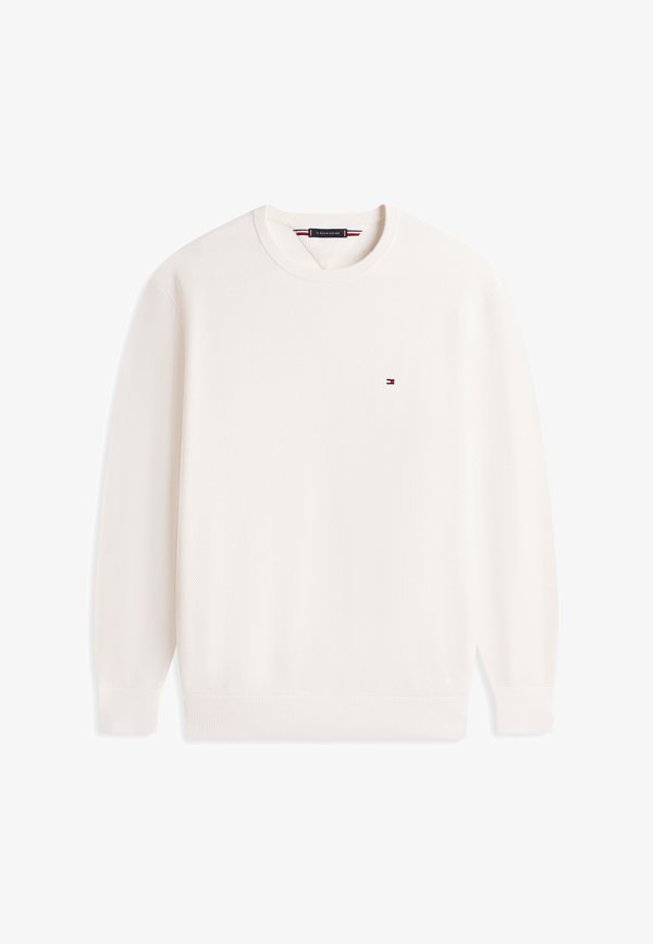Tommy Hilfiger ESSENTIAL STRUCTURE CREW NECK - Jumper - ivory petal