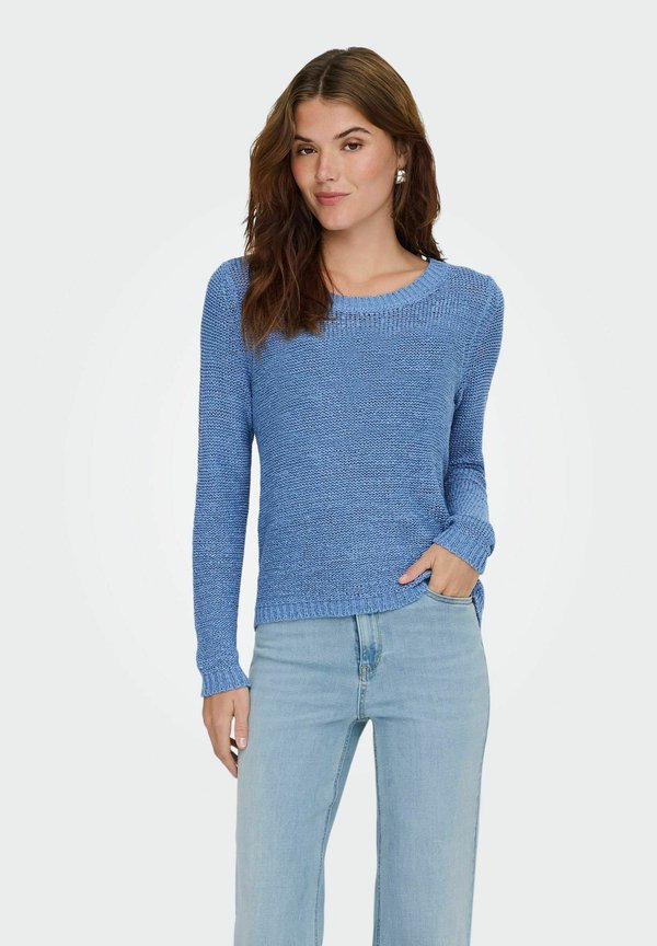 ONLY ONLGEENA XO L/S PULLOVER KNT NOOS - Jumper - riviera