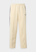 Puma ALWAYS ON RELAXED TRACK PANTS - Tracksuit bottoms - buttercream/inky depths