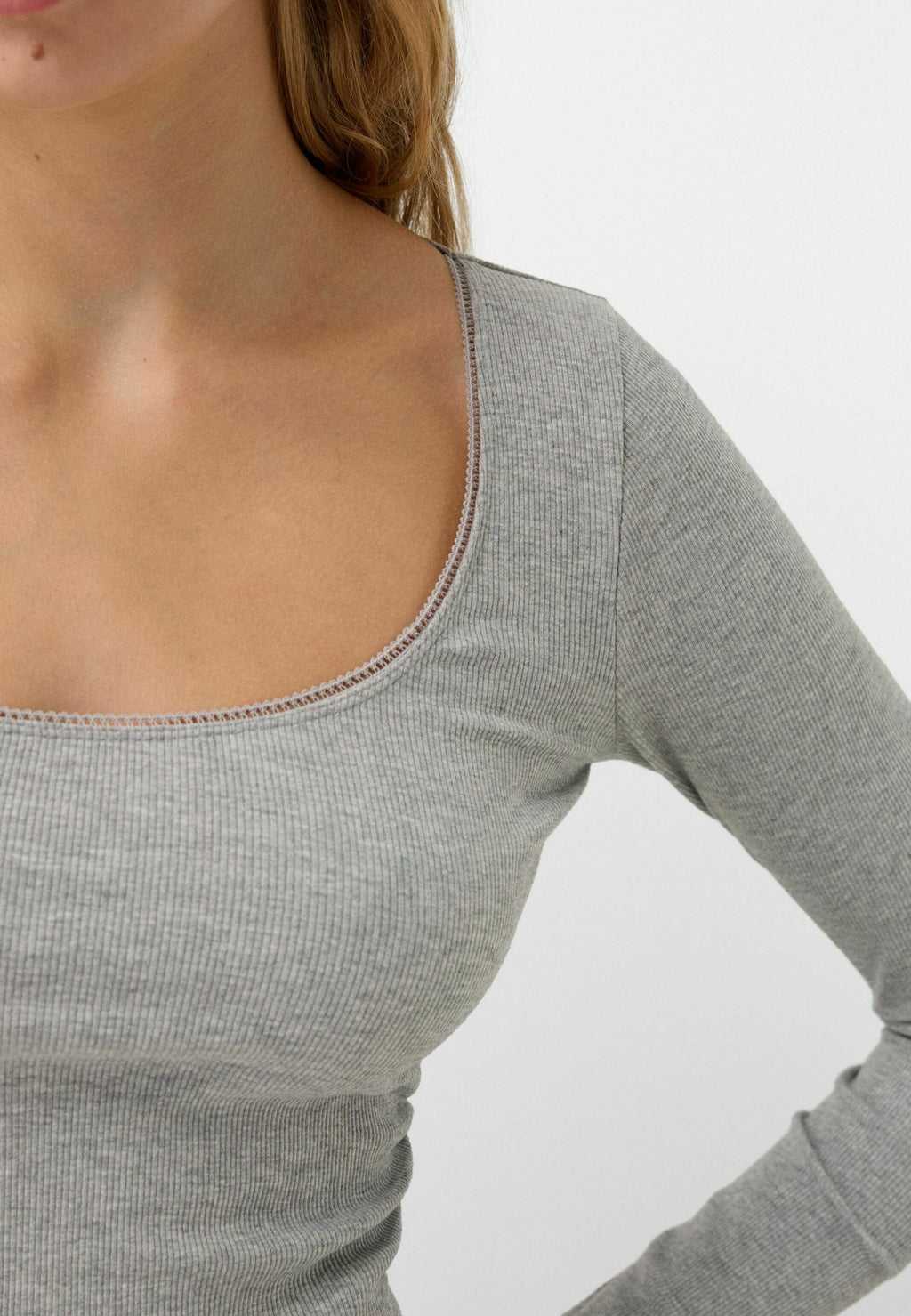 Bershka 2 PACK SCOOP NECK