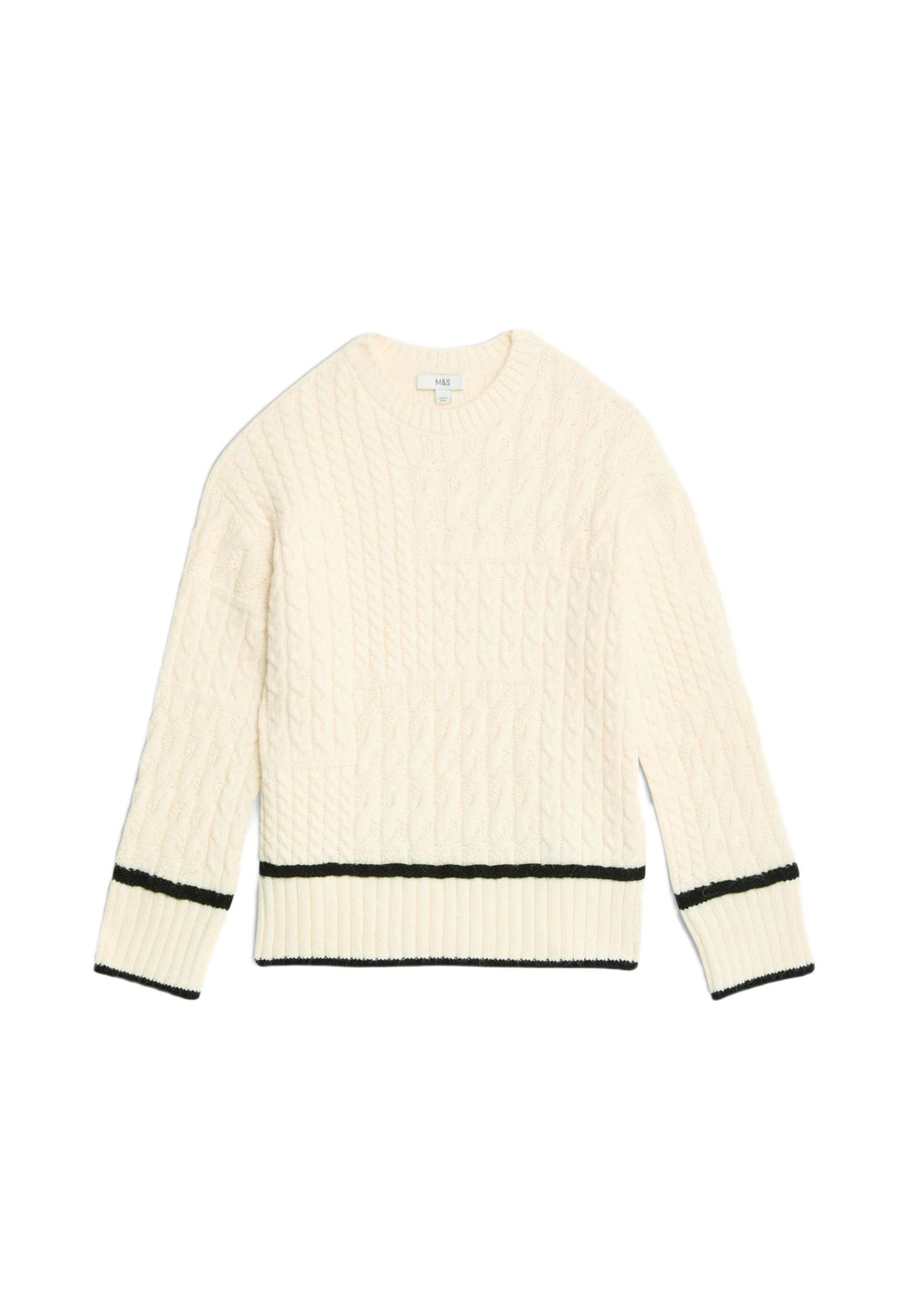 Marks & Spencer CABLE TIPPED DETAIL