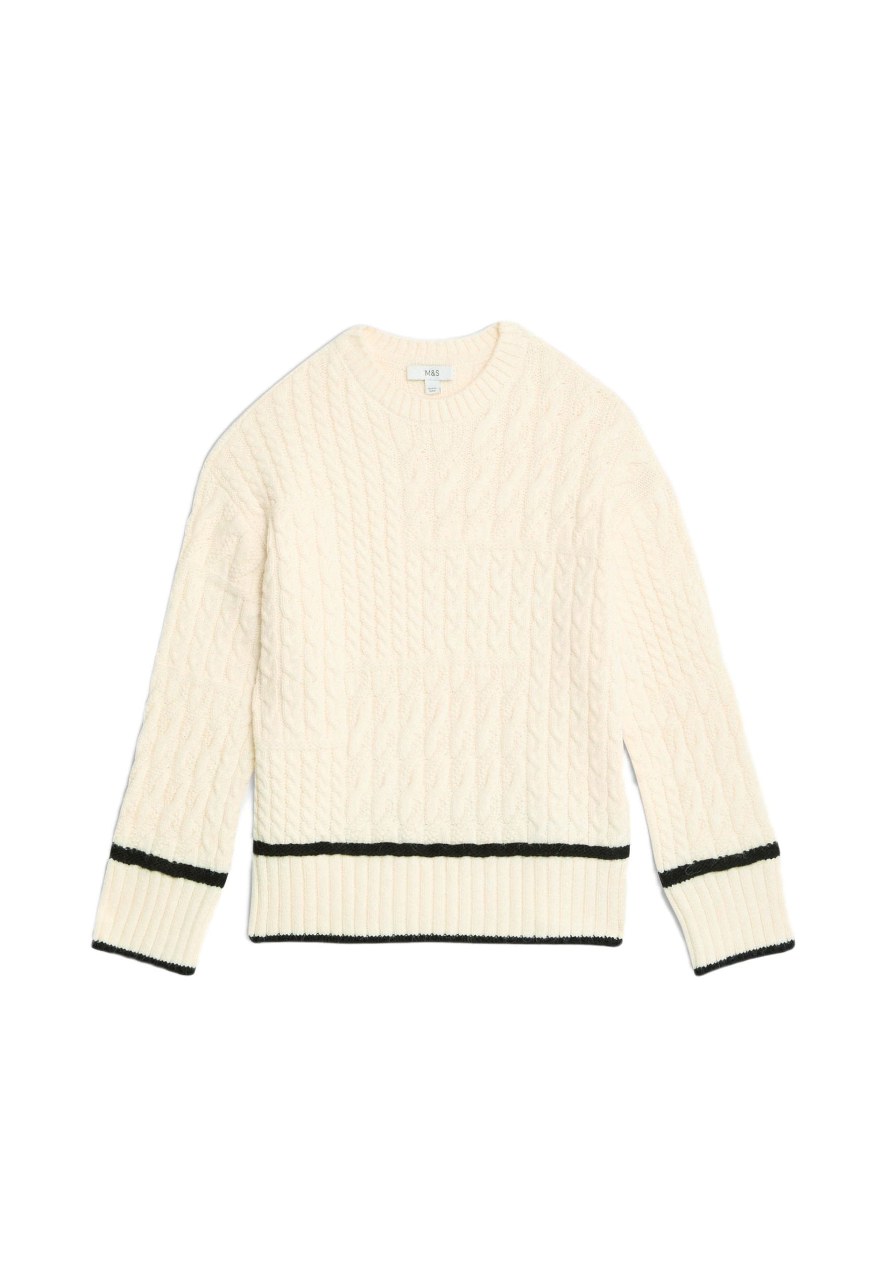 Marks & Spencer CABLE TIPPED DETAIL