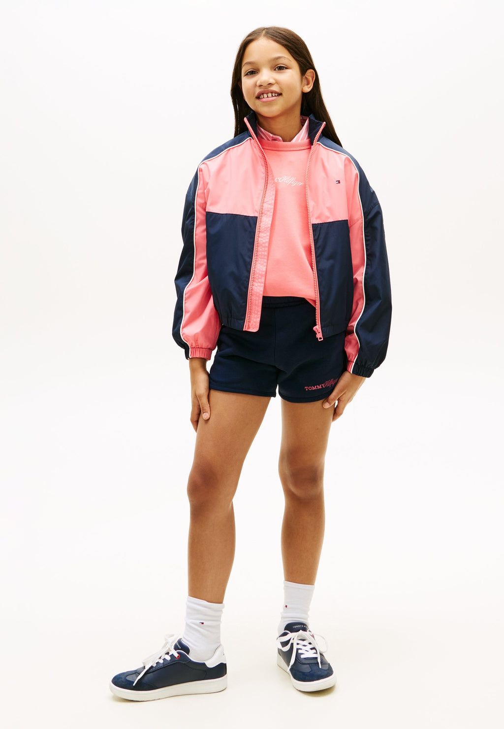 GLITTER LOGO TERRY SWEAT SHORTS Media 2