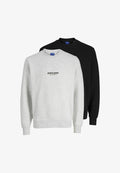 Jack & Jones Sweats 2-pack Printed Sweats - Sweatshirt - black