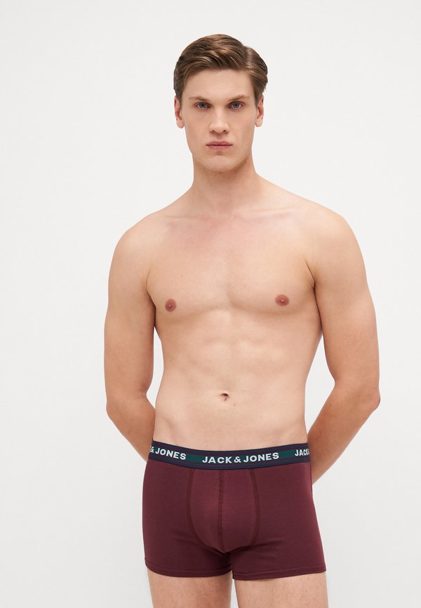 Jack & Jones JACSOLID  10 PACKS - Trunks - grey/dark blue/green/bordeaux