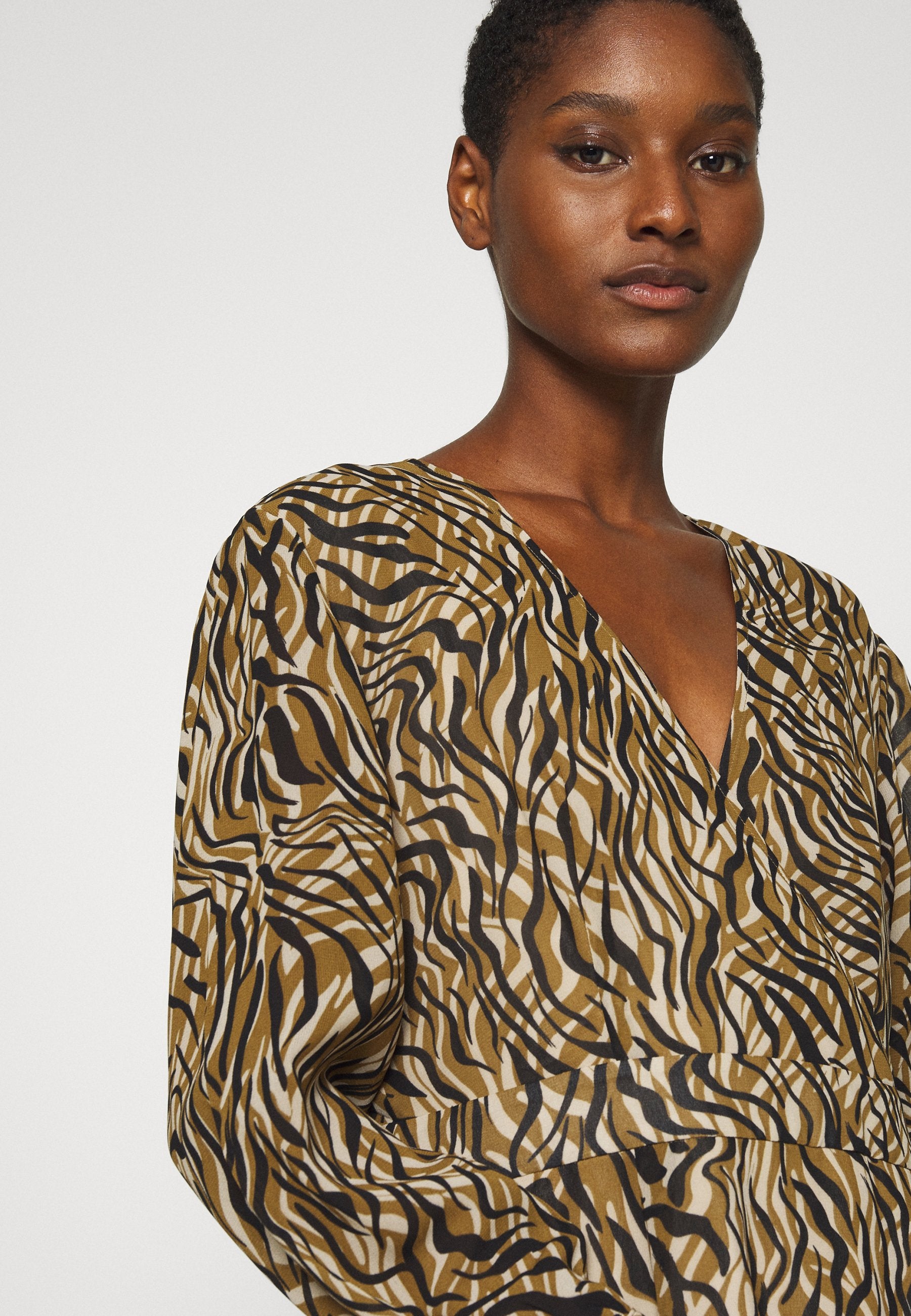 Denham HARP WRAP DRESS