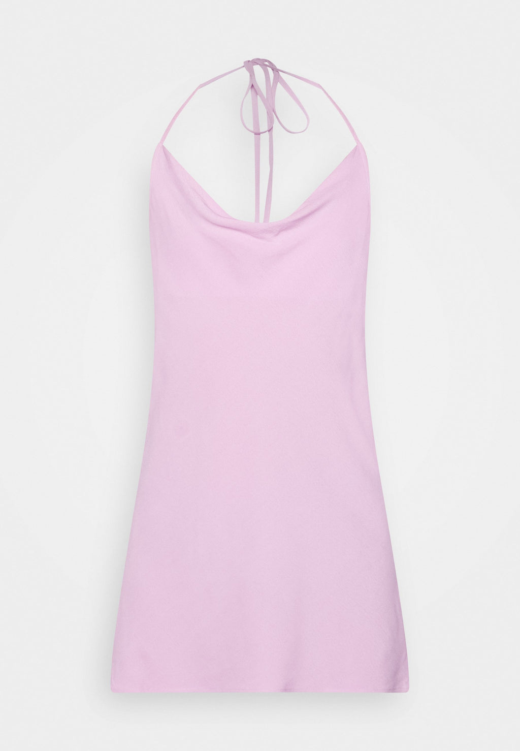 Weekday HALTER MINI SLIP DRESS