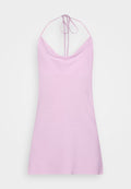 Weekday HALTER MINI SLIP DRESS
