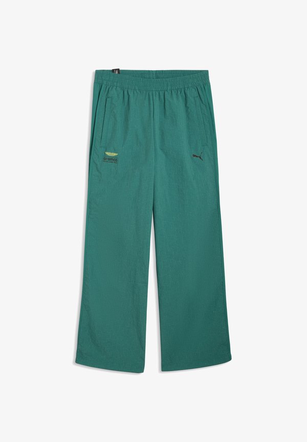 Puma ASTON MARTIN ARAMCO TEAM LIFESTYLE OVERSIZED  - Tracksuit bottoms - green lux