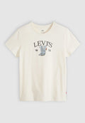 Levi's® THE PERFECT TEE - Print T-shirt - levi's denim boots egret
