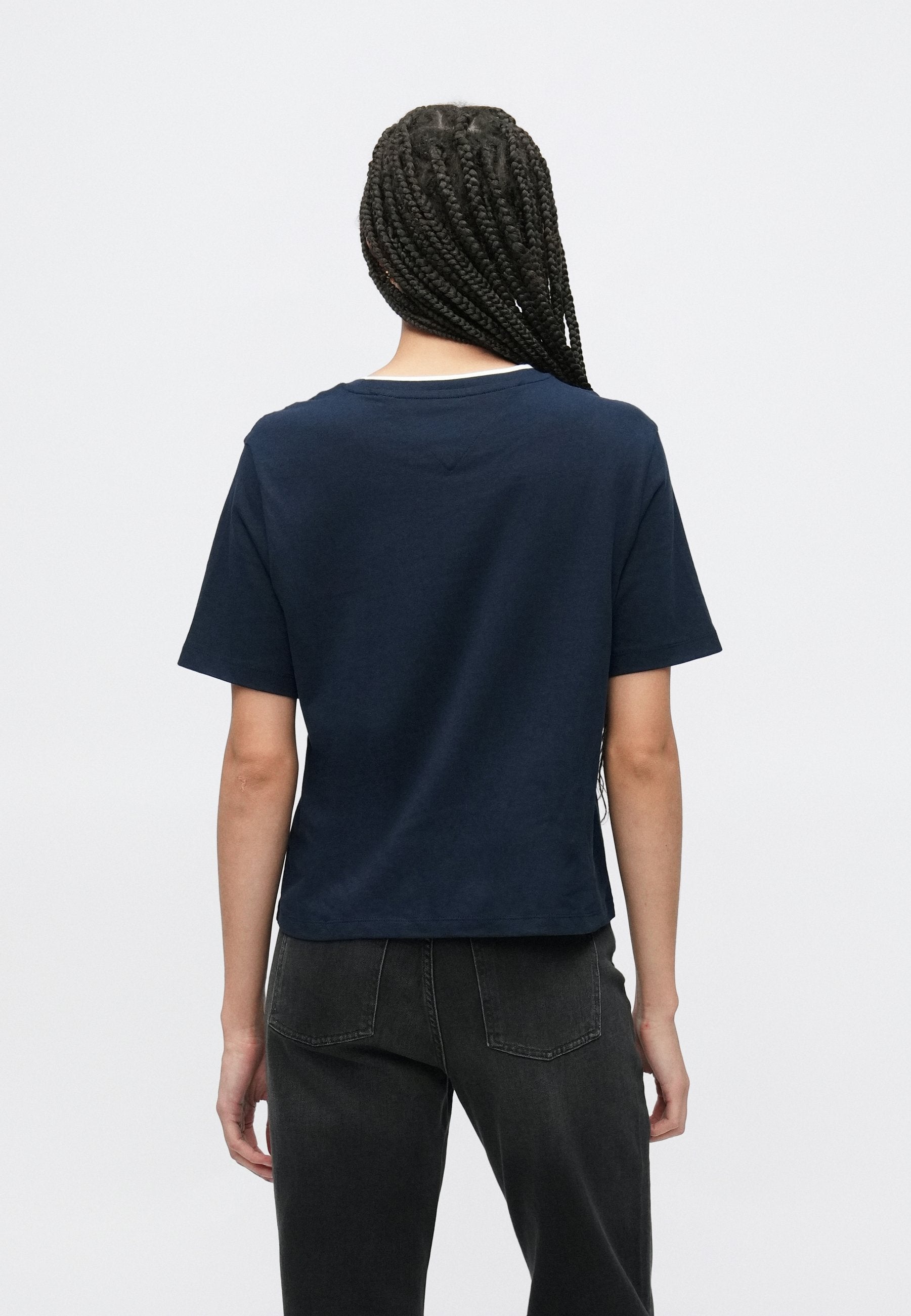 Tommy Jeans LOGO APPLIQUÉ RELAXED BOXY T-SHIRT