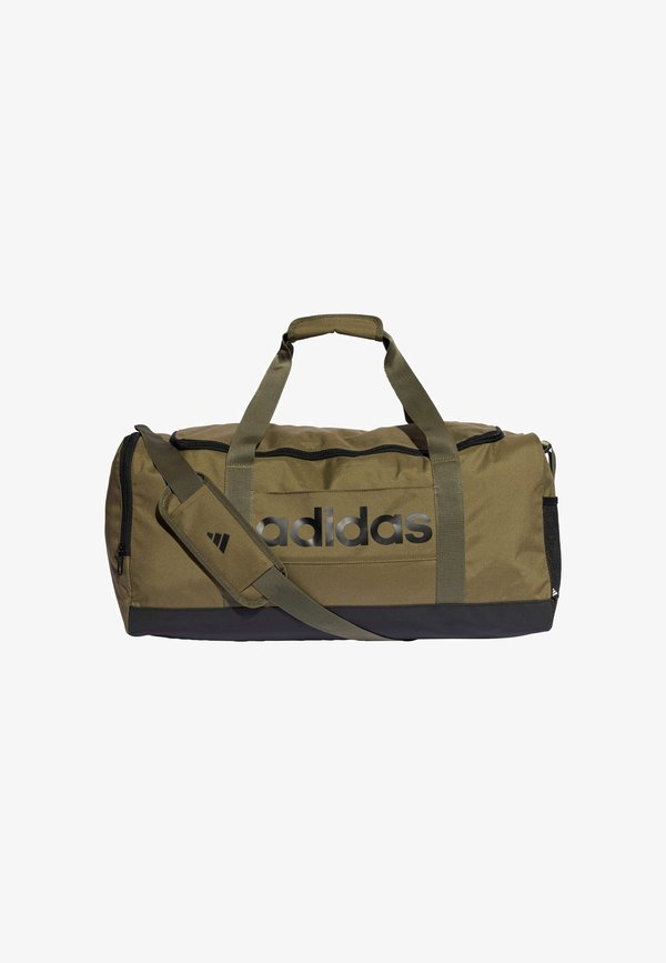 adidas Performance LINEAR DUFFEL MEDIUM UNISEX - Sports bag - olive strata/black