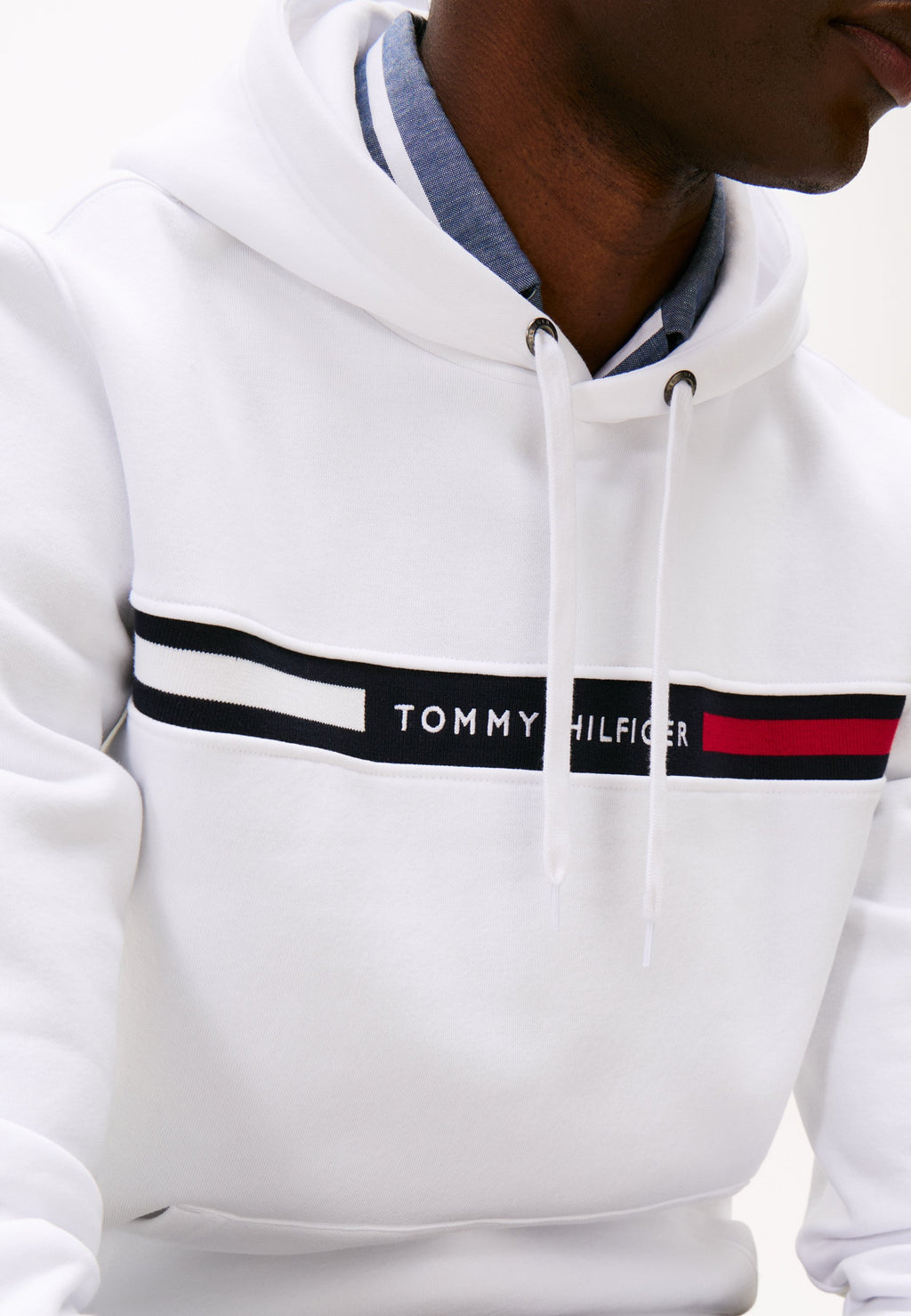 LOGO INSERT FLEX FLEECE HOODY Media 5