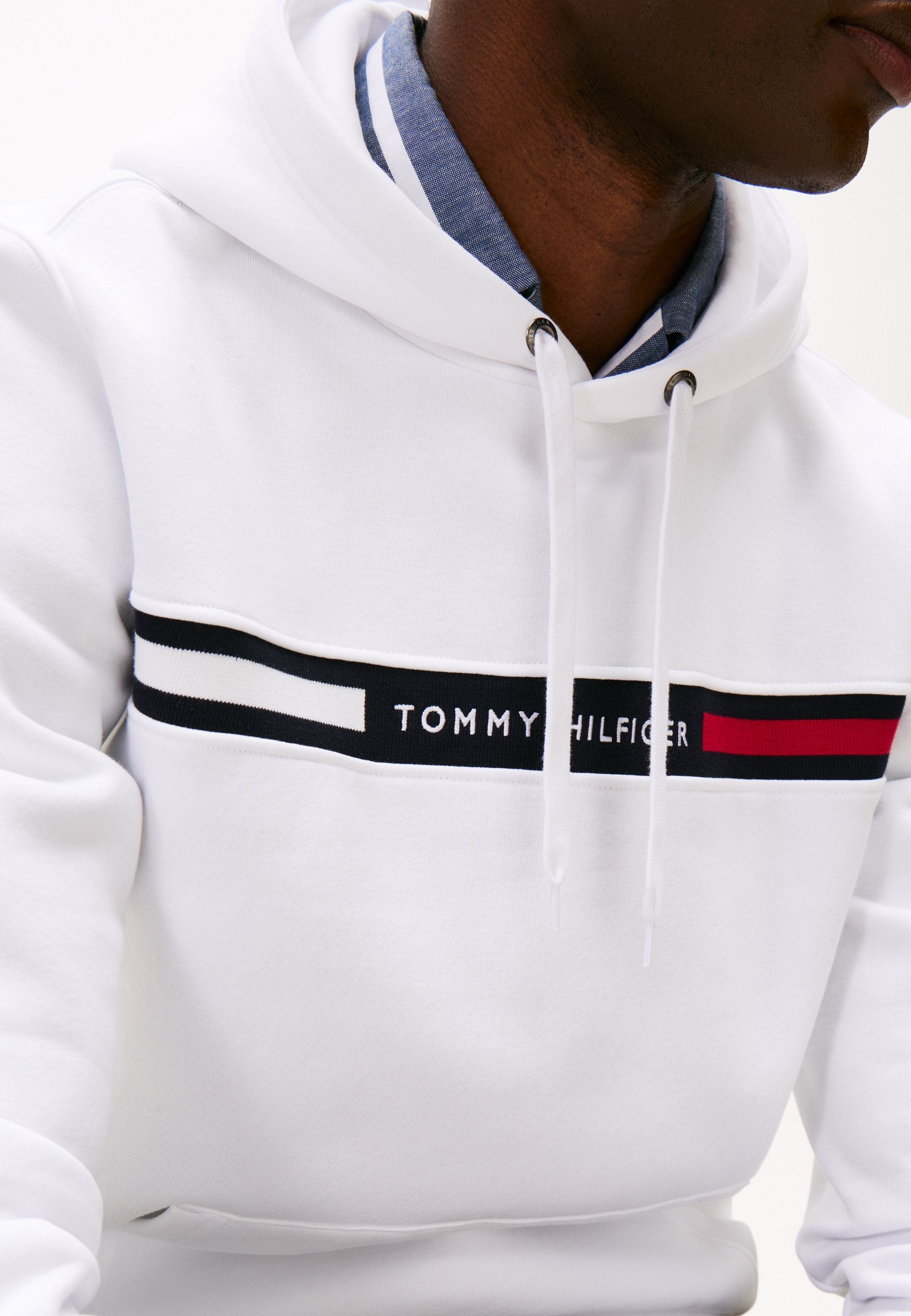 LOGO INSERT FLEX FLEECE HOODY Media 5