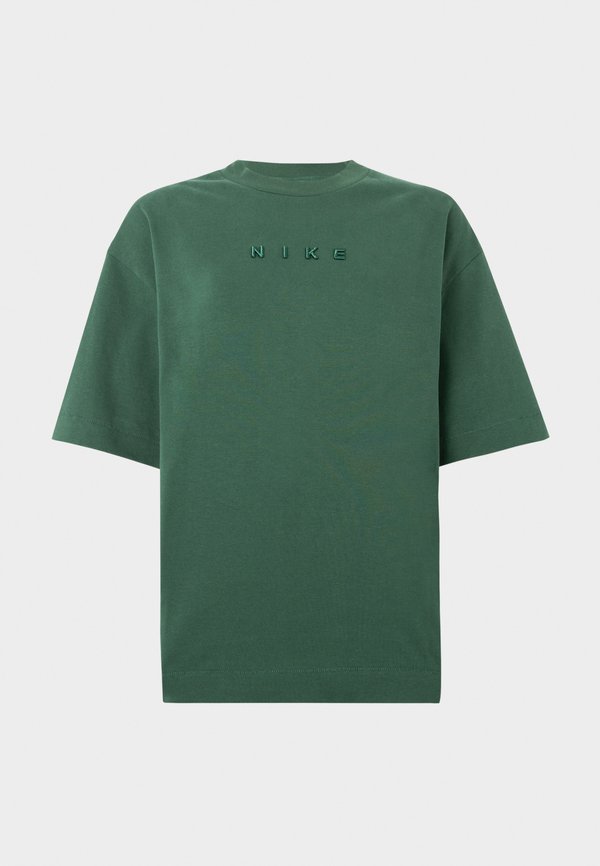 Nike Sportswear LUXE RELAXED FIT - Print T-shirt - fir
