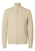Selected SLMDANE LS KNIT STRUCTURE FULL ZIP NOOS