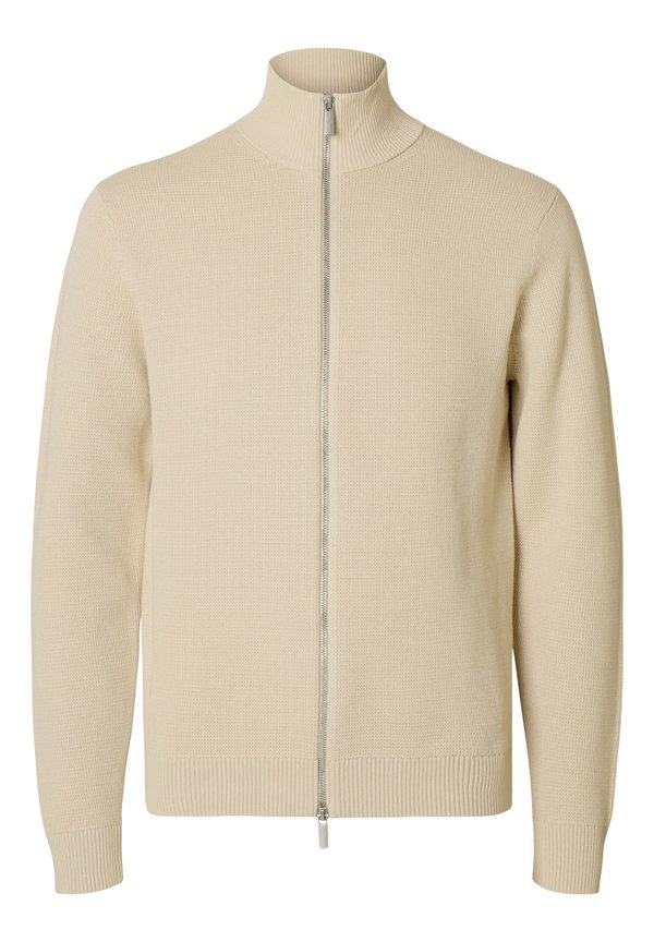 Selected SLMDANE LS KNIT STRUCTURE FULL ZIP NOOS