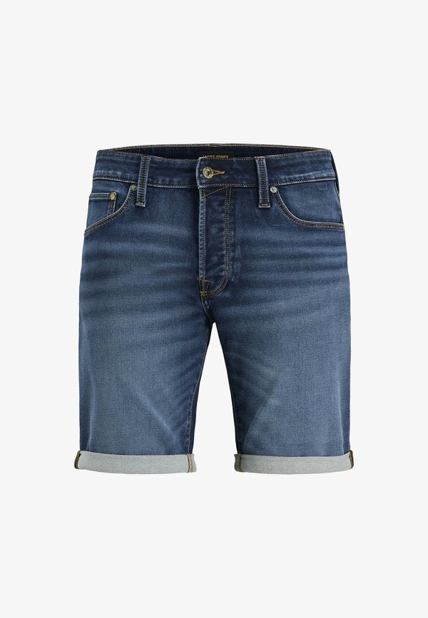 Jack & Jones Denim Regular Fit - Denim shorts - blau