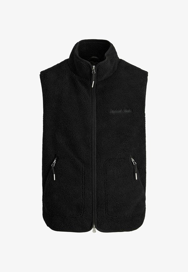 Jack & Jones Teddy Plus Size Teddy - Waistcoat - black
