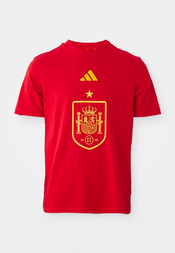 adidas Performance SPAIN FEF DNA GRAPHIC TEE - National team wear - vivid red