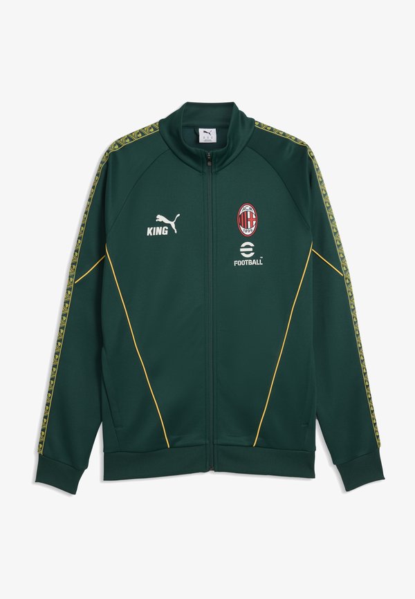 Puma AC MILAN KING ANTHEM  - Training jacket - dark myrtle-sunny yellow