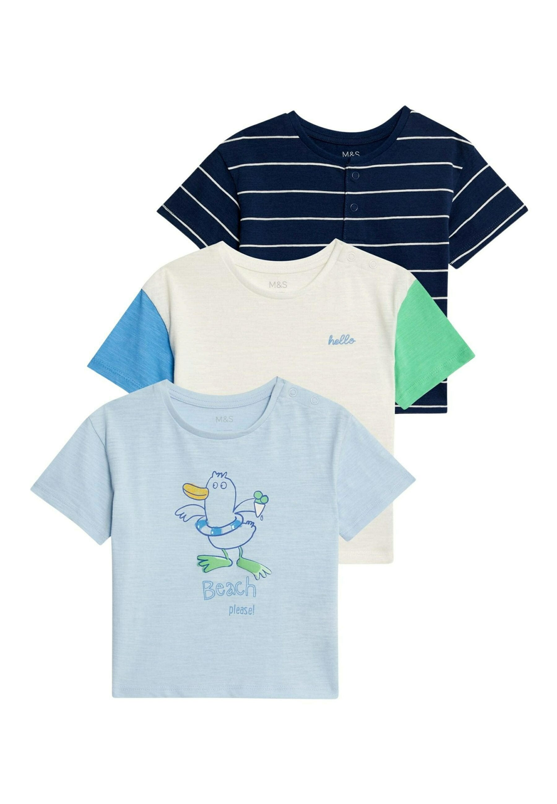 Marks & Spencer 3 PACK PURE COTTON