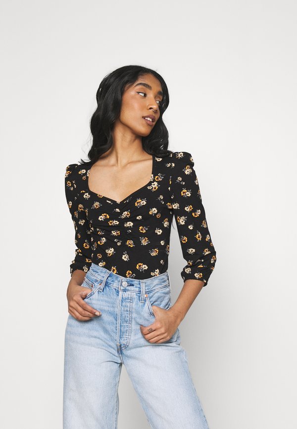 ONLY ONLMEYA - Long sleeved top - black