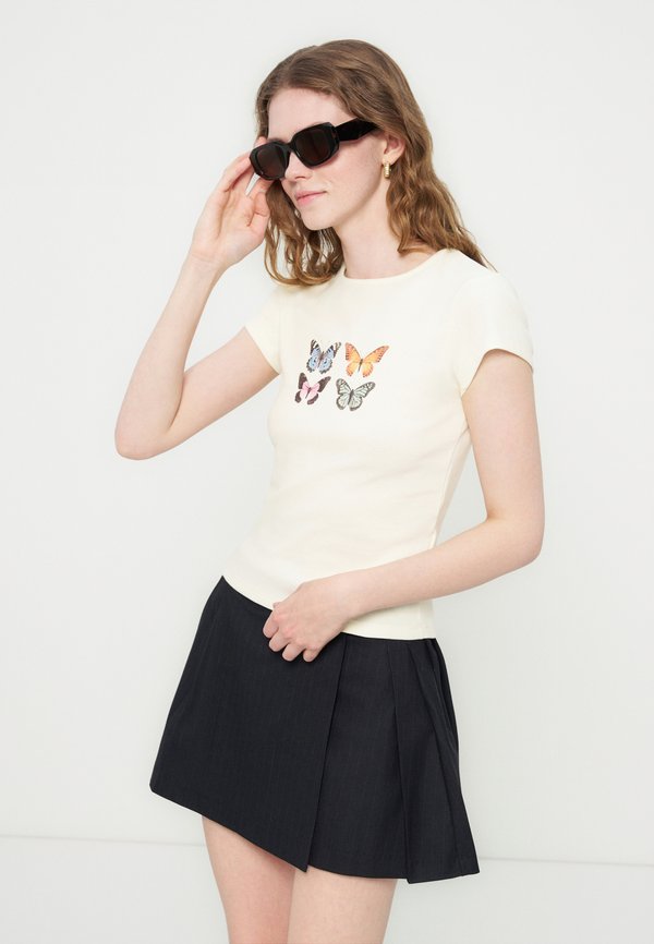 Even&Odd VINTAGE BUTTERFLY T-SHIRT