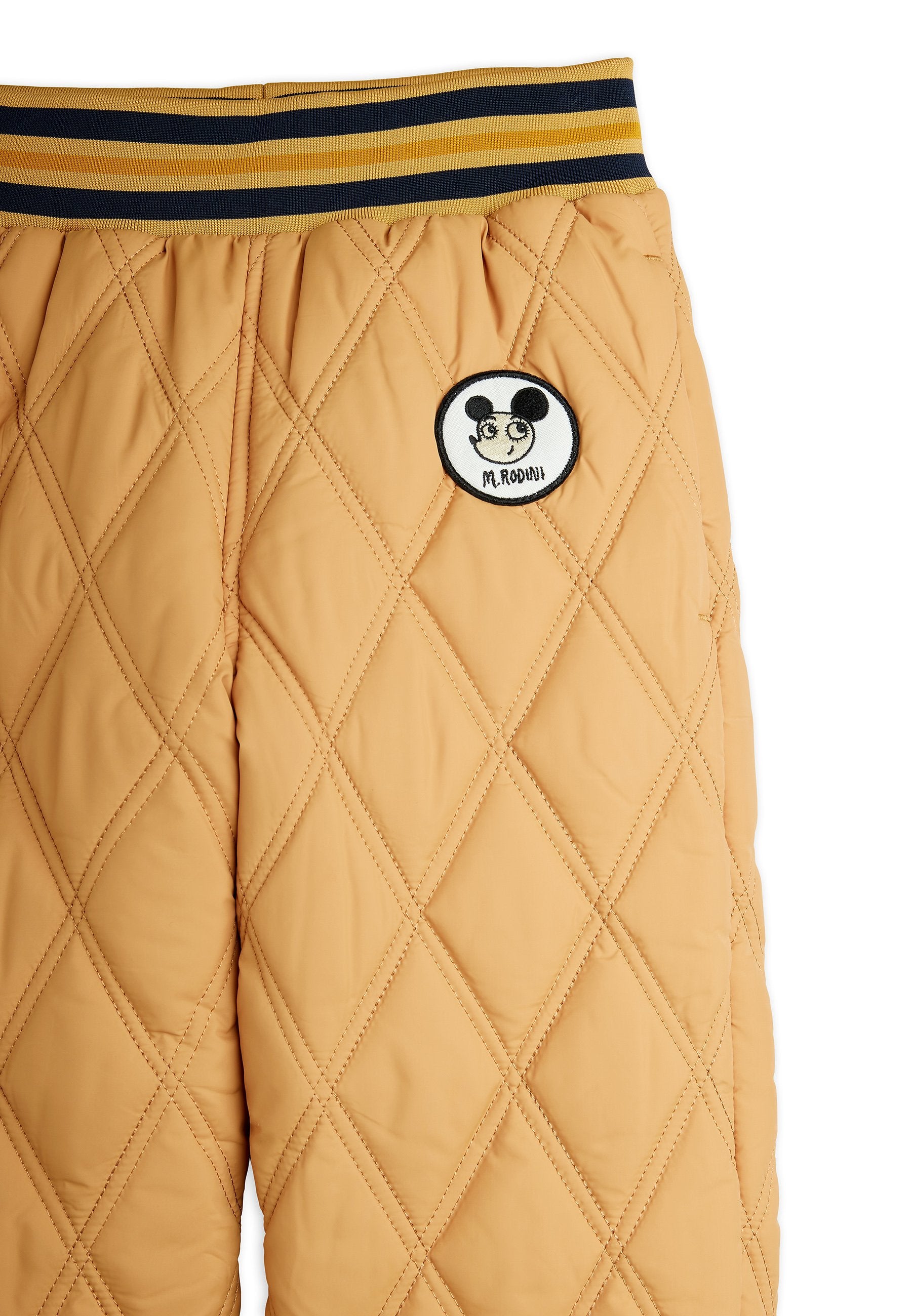 Mini Rodini RITZRATZ PATCH QUILTED OUTERWEAR TROUSERS UNISEX