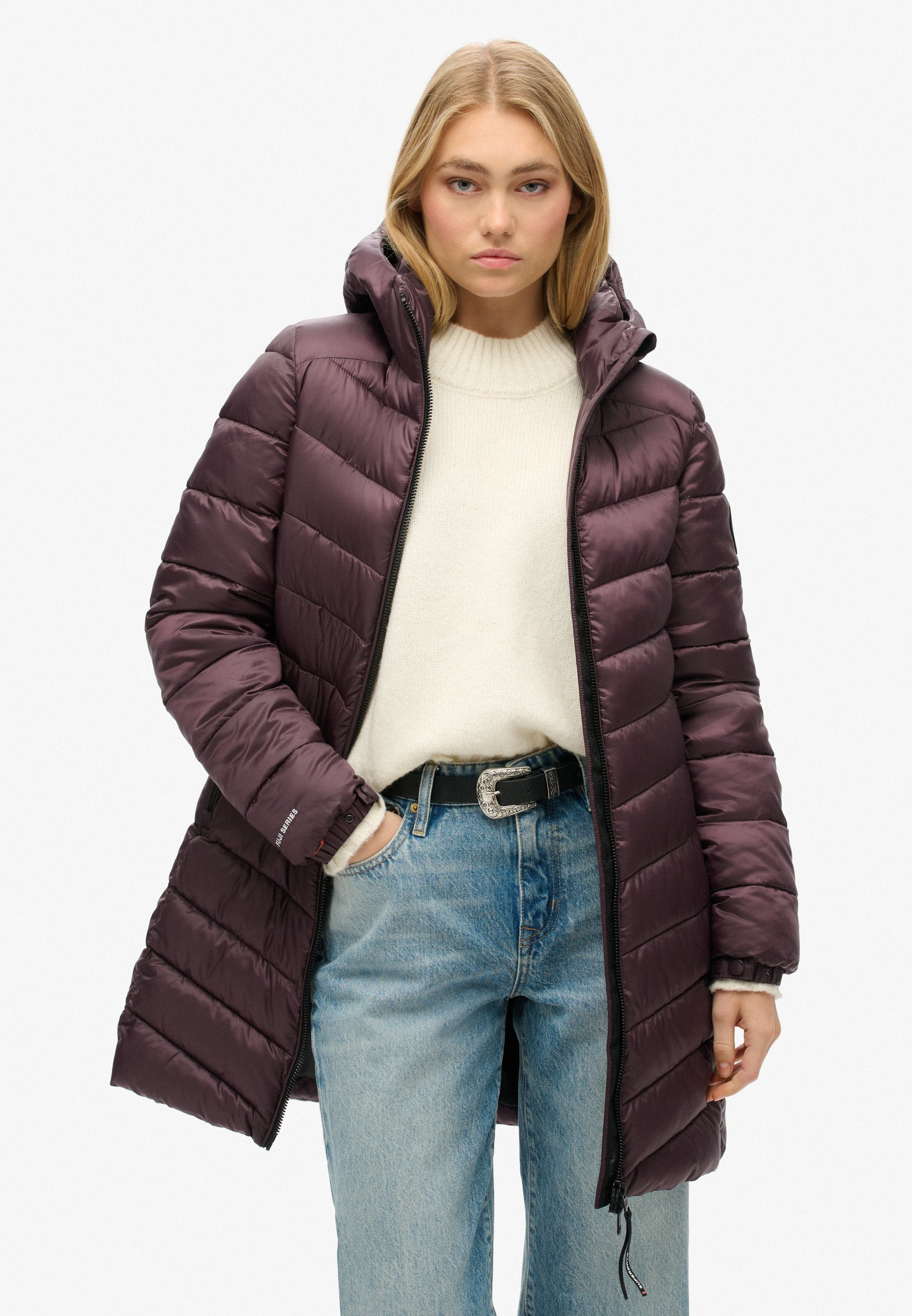 Superdry & Co HOODED FUJI MID PADDED