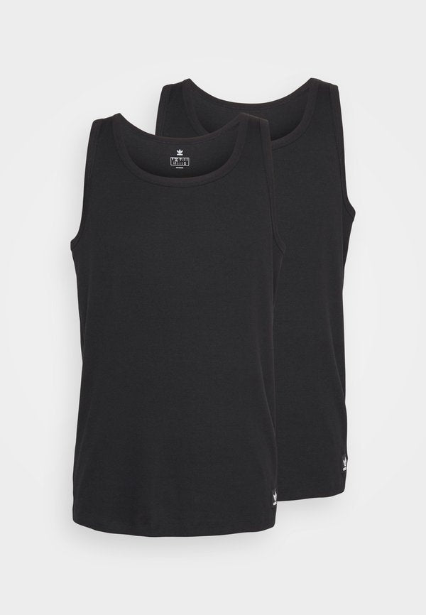 adidas Originals COMFORT 2 PACK - Undershirt - black