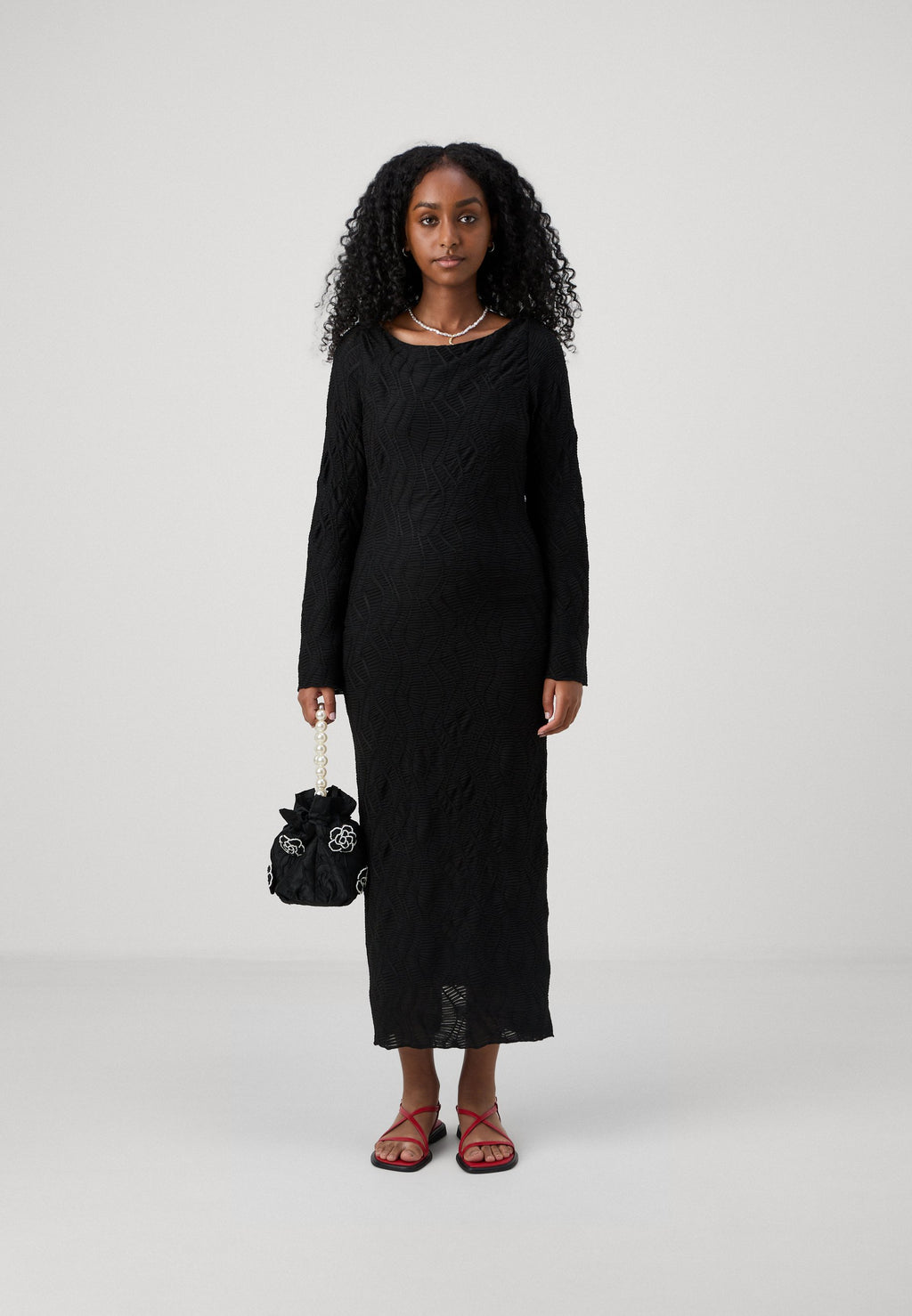 Gina Tricot Petite PETITE TEXTURED DRESS