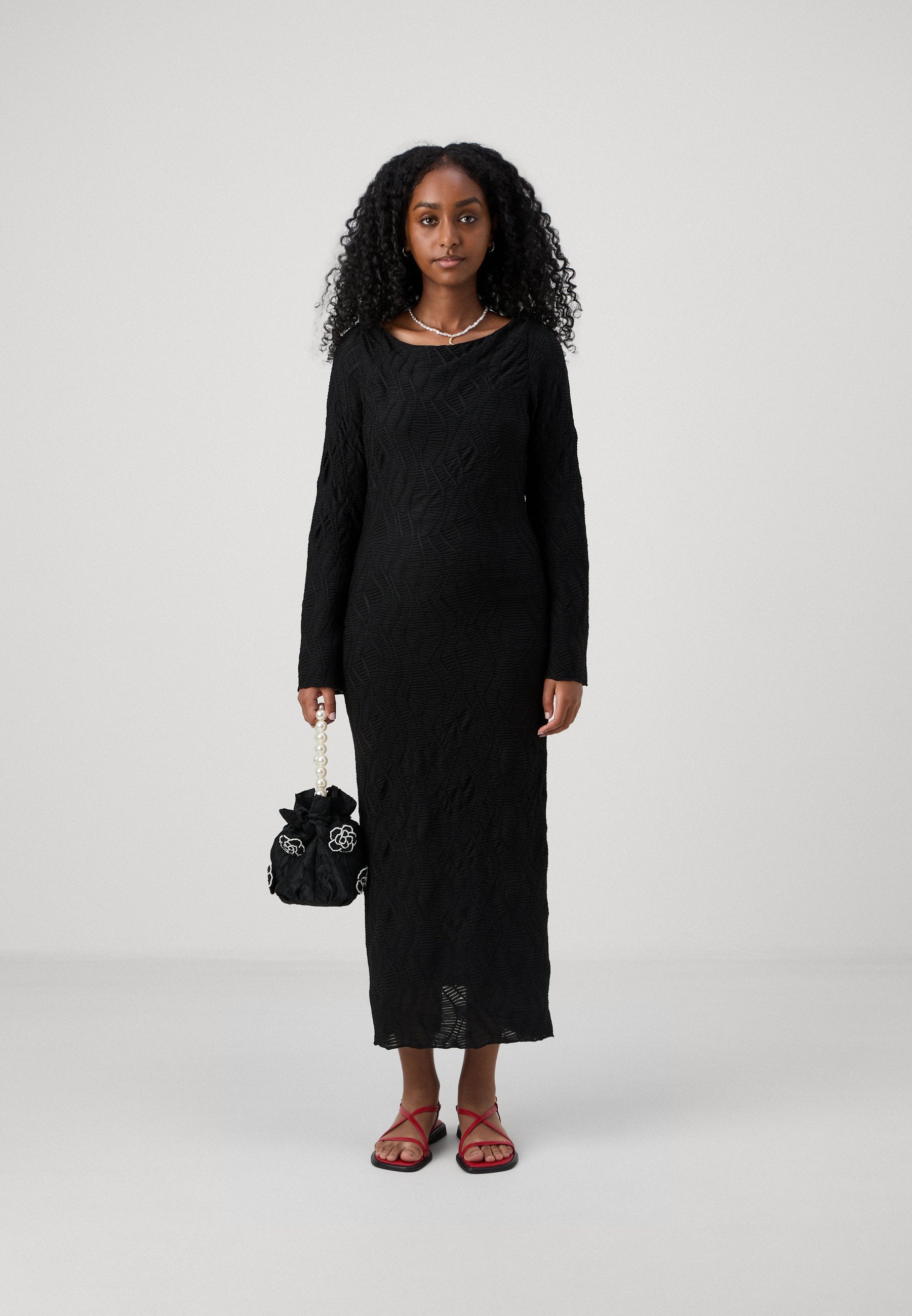 Gina Tricot Petite PETITE TEXTURED DRESS