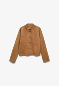Vero Moda VMHAZELFELIA Light - Faux leather jacket - tobacco brown