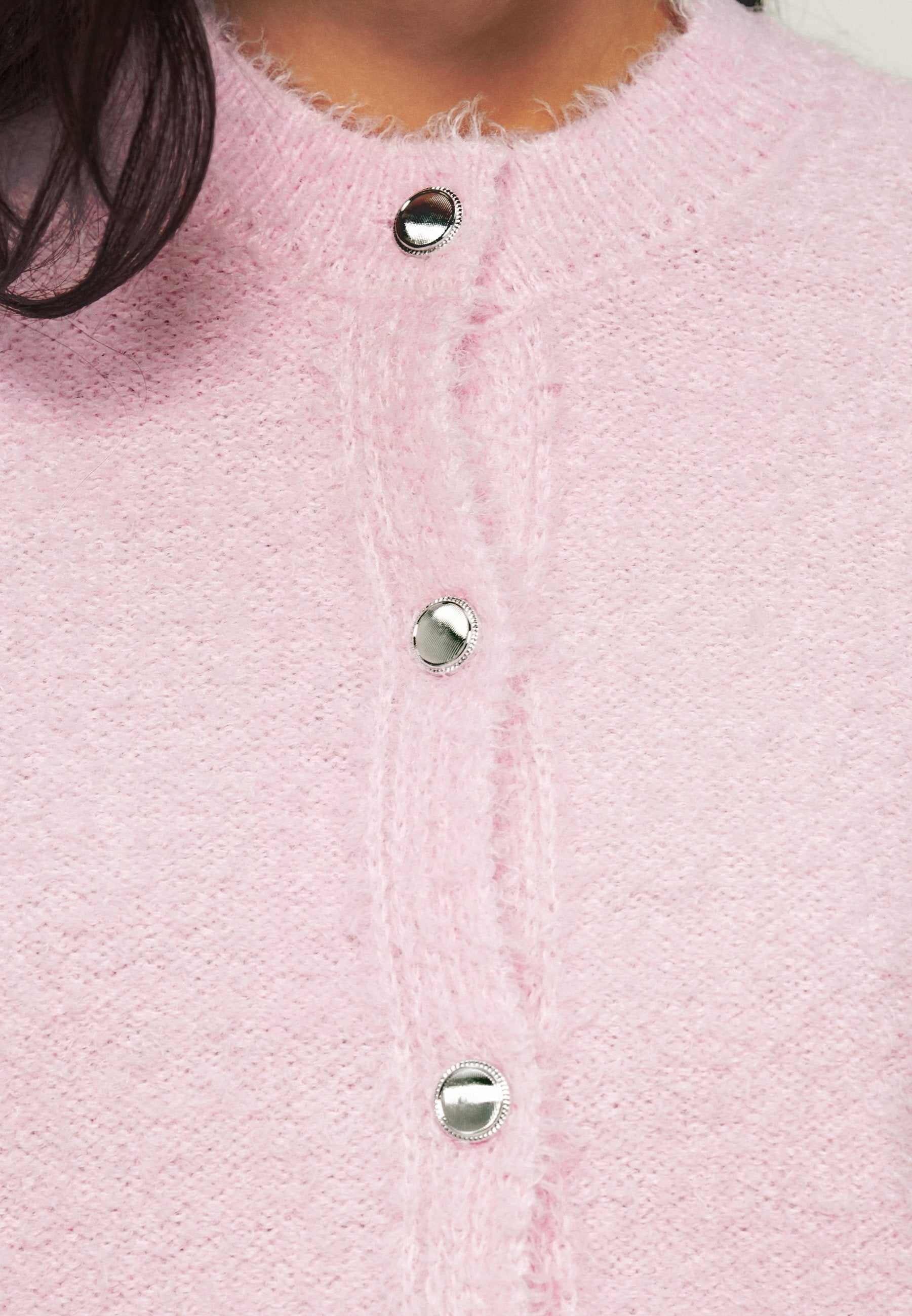 VILA VIMERCY O NECK BUTTON CARDIGAN