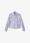 Mango Button-down blouse - blue
