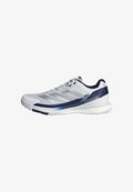 adidas Performance CRAZYQUICK BOOST PADEL - Padel shoes - cloud white   silver metallic   dark blue