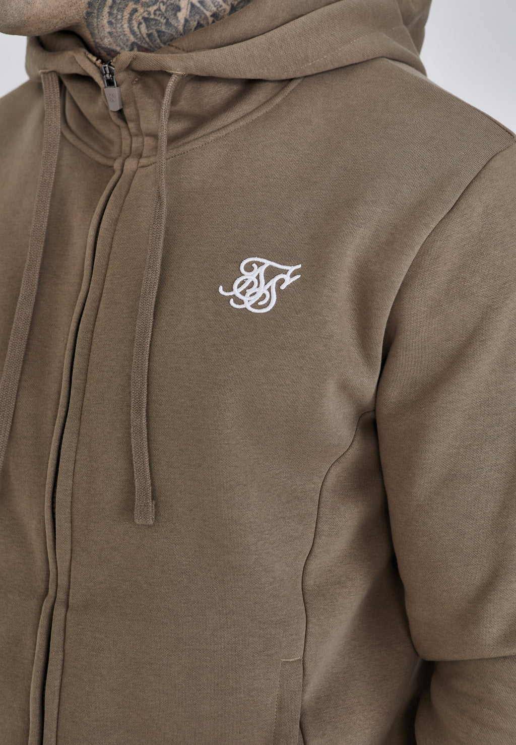 SIKSILK ESSENTIAL FULL ZIP