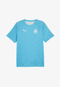 Puma OLYMPIQUE DE MARSEILLE AUFWÄRM - Club wear - bleu azur- white