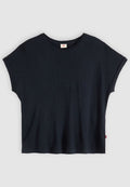 Levi's® LORI LINEN DOLMAN TEE - Basic T-shirt - anthracite night linen