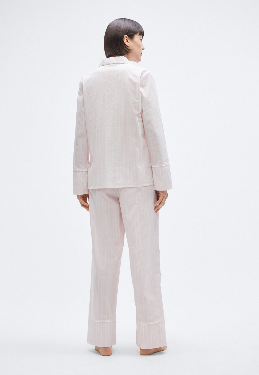 Anna Field COTTON WOVEN STRIPE NIGHTWEAR SET