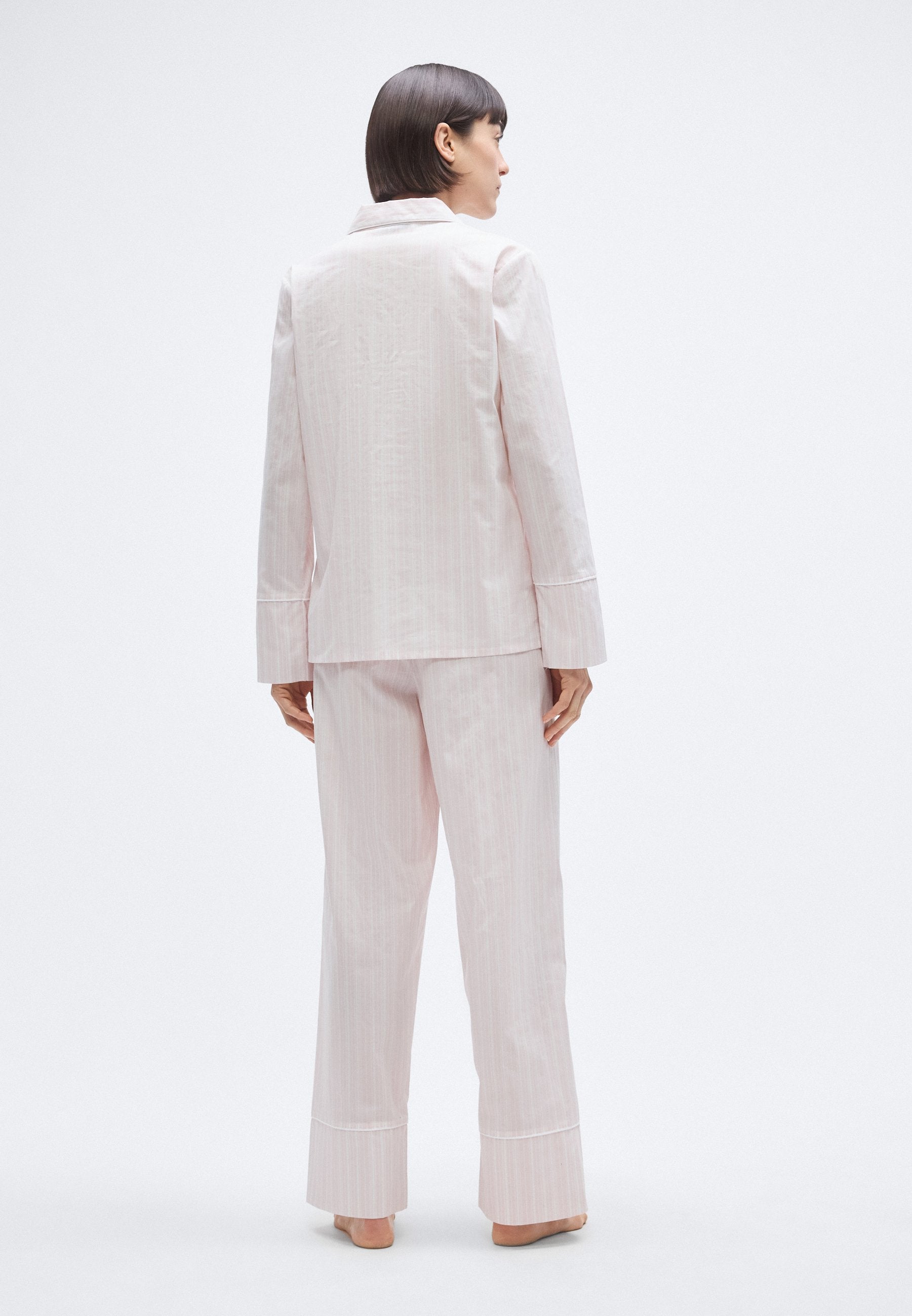 Anna Field COTTON WOVEN STRIPE NIGHTWEAR SET