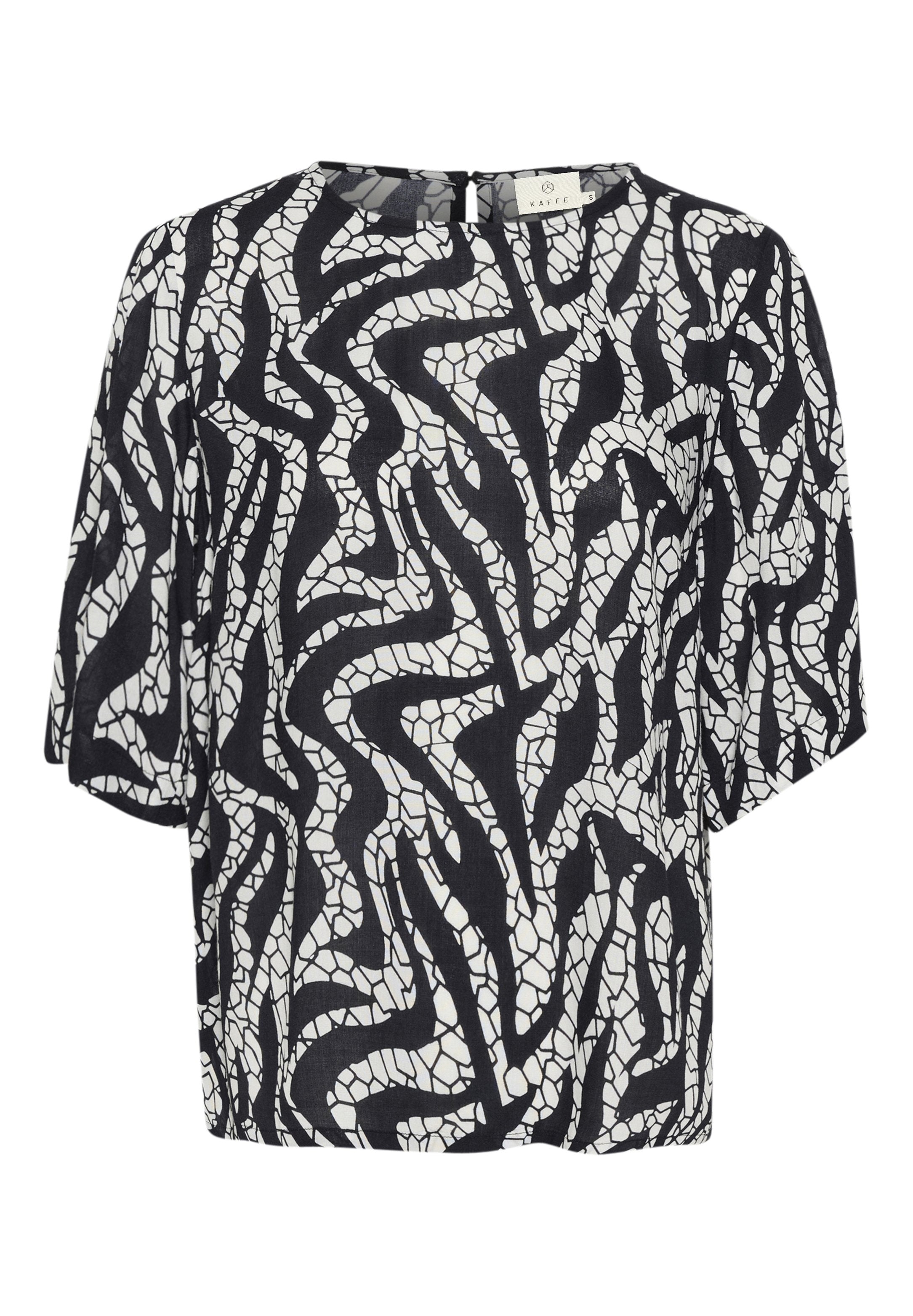 Kaffe BPZELINA HALF SLEEVES ROUND NECK
