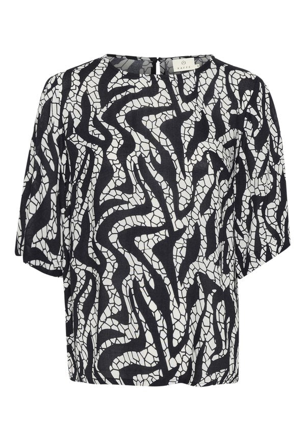 Kaffe BPZELINA HALF SLEEVES ROUND NECK
