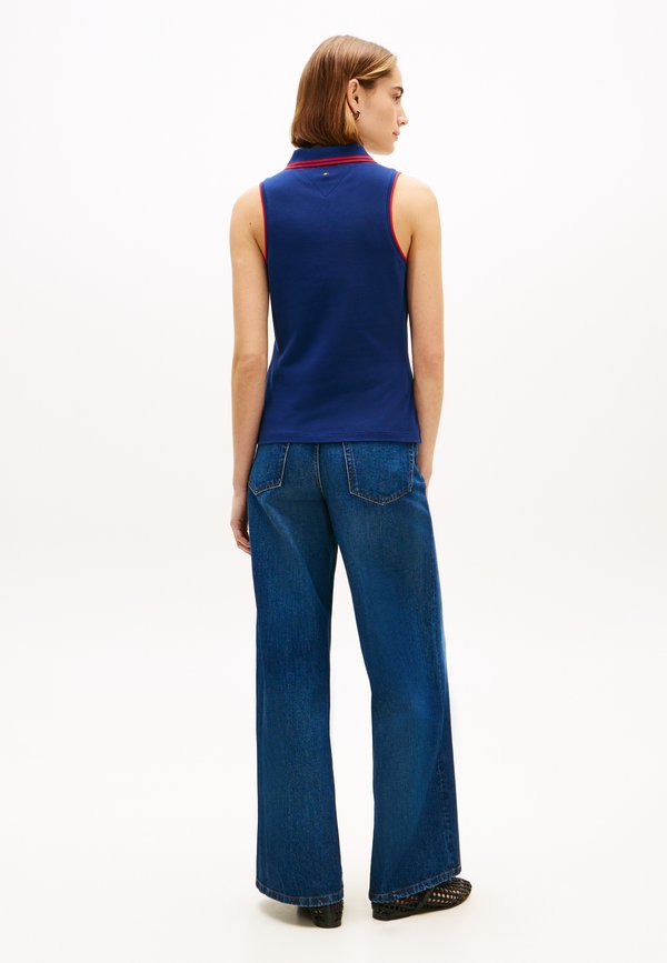 Tommy Hilfiger 1985 SLIM FIT PIQUE SLEEVELESS POLO SHIRT