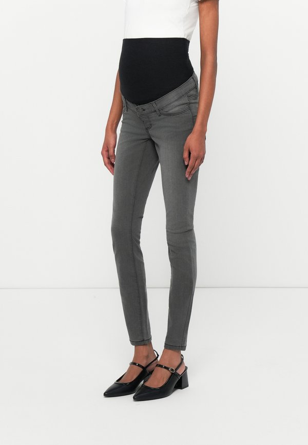 Vero Moda Maternity Skinny fit maternity Maternity- - Jeans Skinny Fit - dark grey denim
