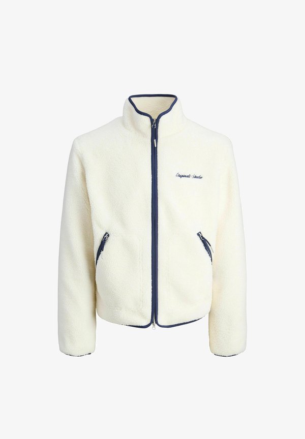 Jack & Jones Teddy Teddy - Fleece jacket - ocean cavern
