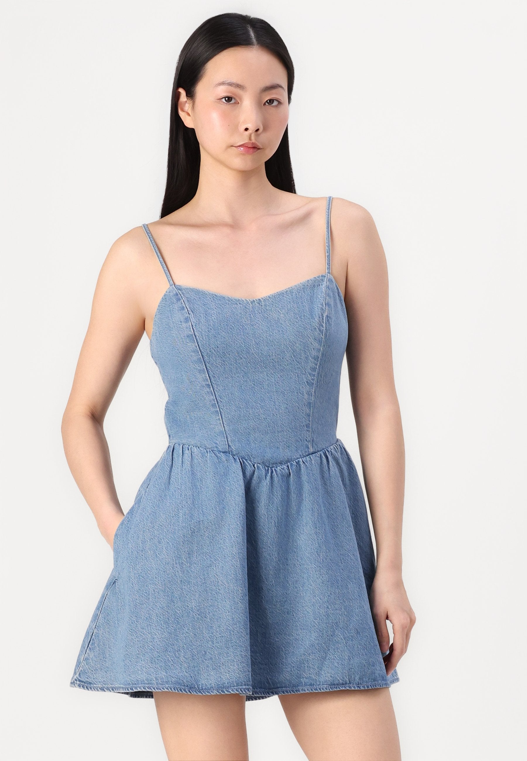 Hollister Co. BARE CLEAN SHORT DRESS